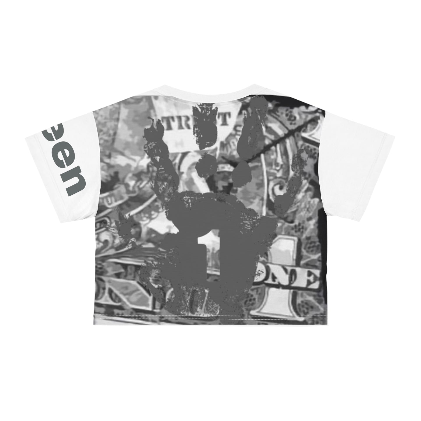 Queen 1of1 Crop Tee