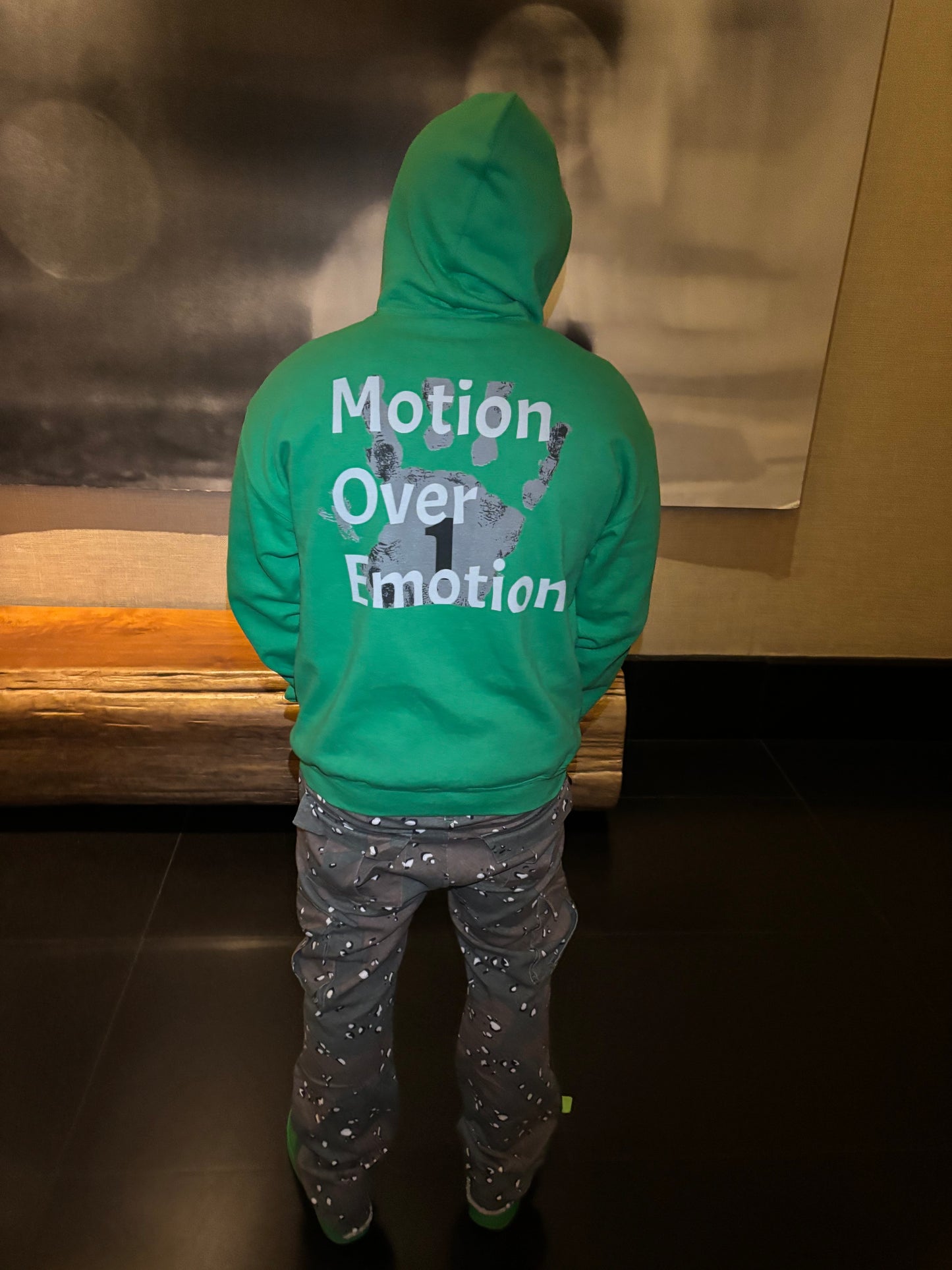 One of a Kind Green hoodie💚🌟