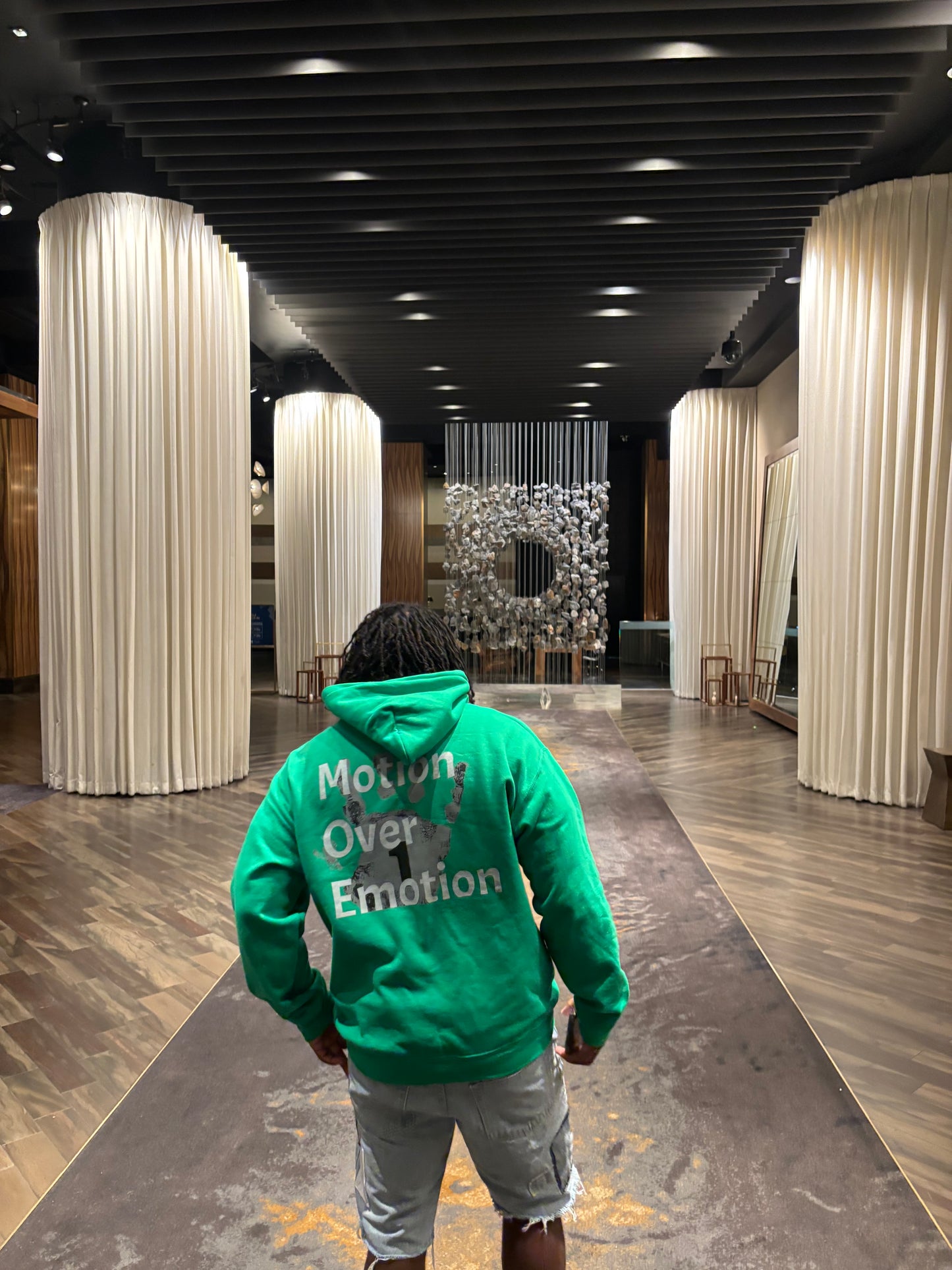 One of a Kind Green hoodie💚🌟