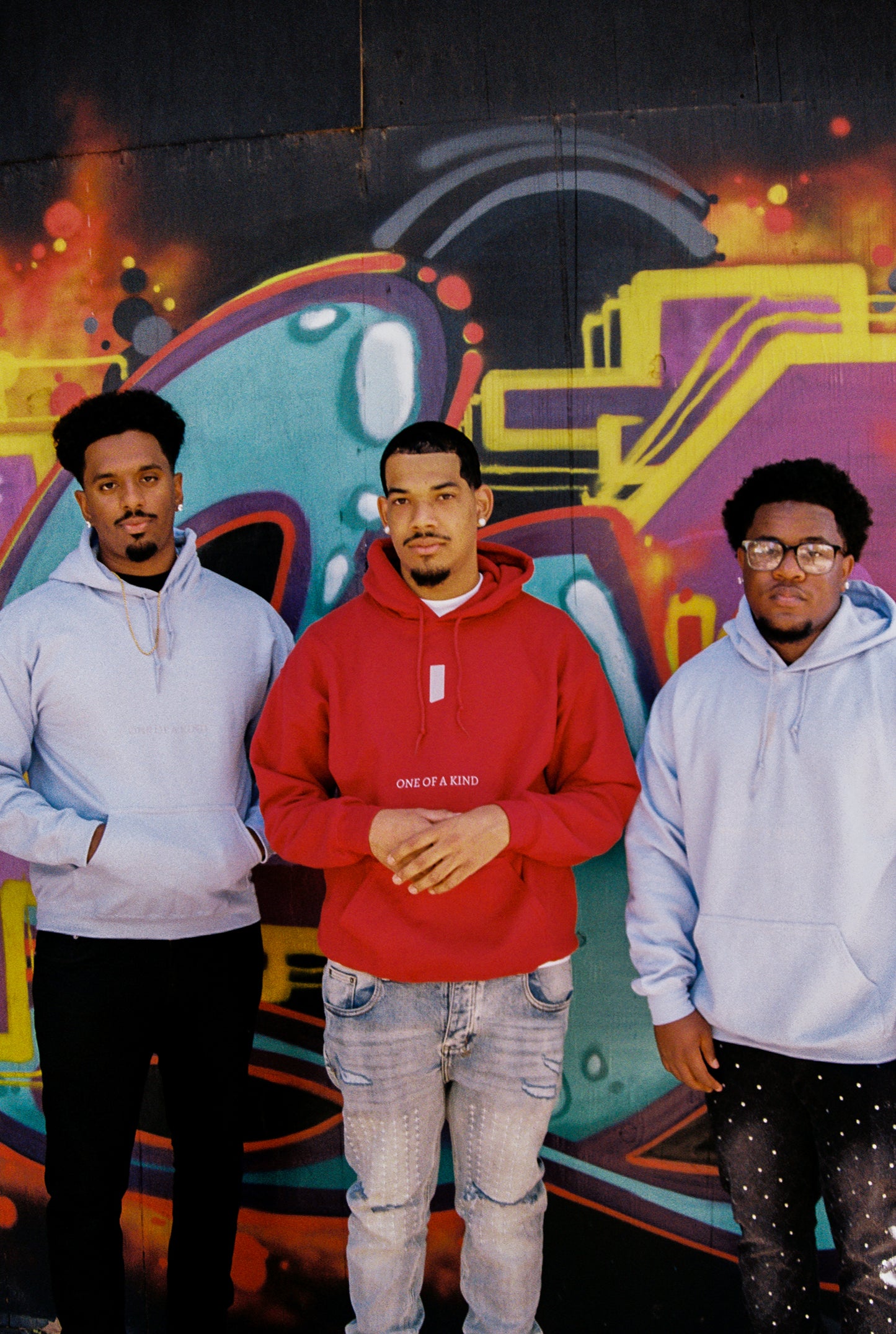 Baby blue Motion Hoodie