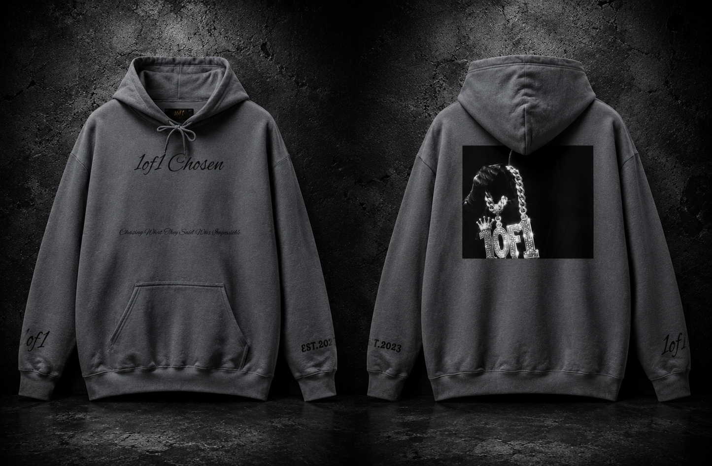 Grey The Silent Motion Hoodie